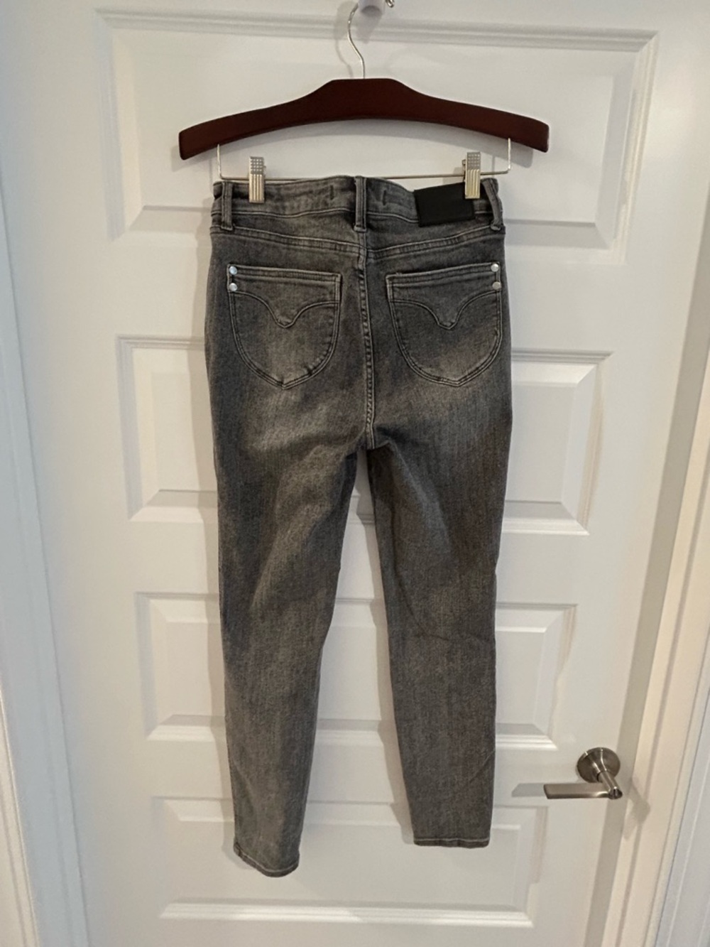 Judy Blue Skinny Jeans Gray Size 7 / 28 - Picture 6 of 10